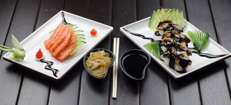 Ételek a japán étrend menüjében a fogyáshoz