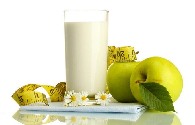 Kefir almával